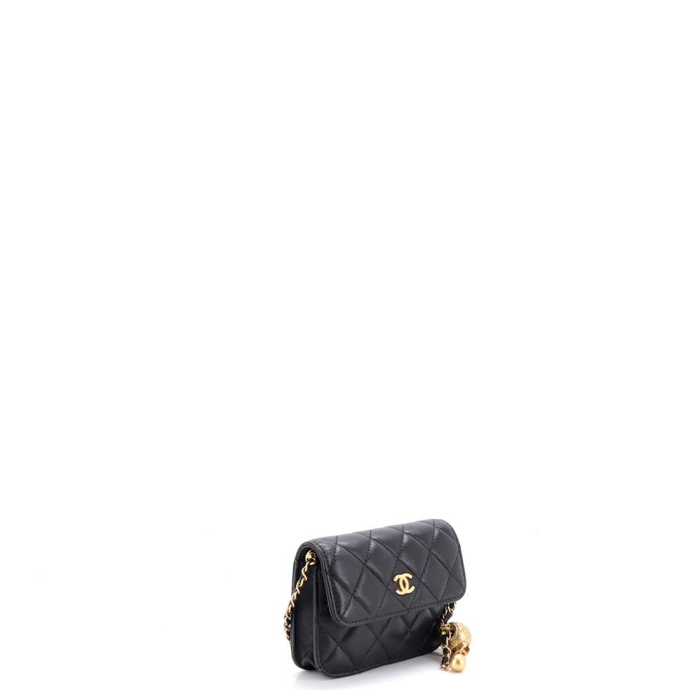Chanel Pearl Crush Flap Clutch With #229777C28B - Picture 2 of 7